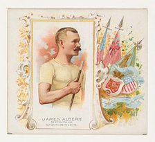 James Albert, Go As You Please, from World's Champions, Second Series (N43) for Allen & Gi..., 1888. Creator: Allen & Ginter.