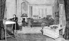 The room in which Lord Beaconsfield Died (back drawing-room at 19, Curzon-Street...), 1881. Creator: Unknown.
