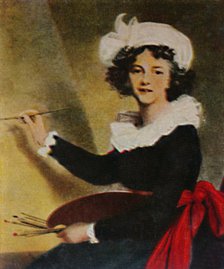 'Elisabeth Vigée-Lebrun 1755-1842. - Selbstbildnis', 1934. Creator: Unknown.