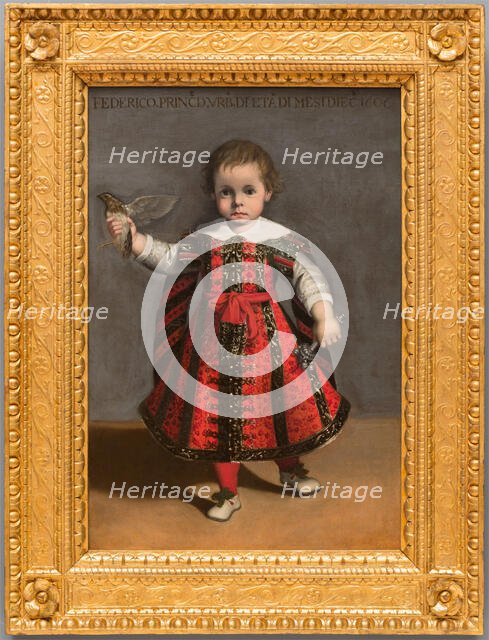 Federico, Prince of Urbino, at the Age of Eighteen Months, 1606. Creator: Alessandro Vitali.