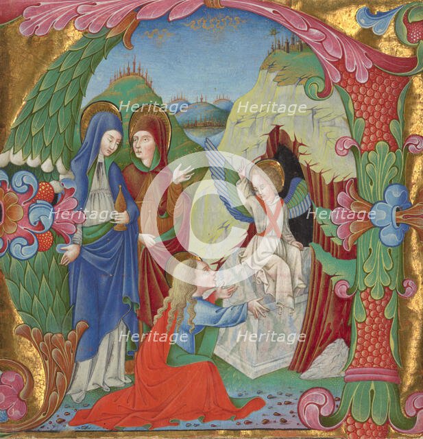 Cutting from an Antiphonal, about 1465. Creator: Bartolomeo Rigossi da Gallarate.