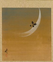 Leaf from Album of Seasonal Themes: Mouse, 1847. Creator: Shibata Zeshin (Japanese, 1807-1891).