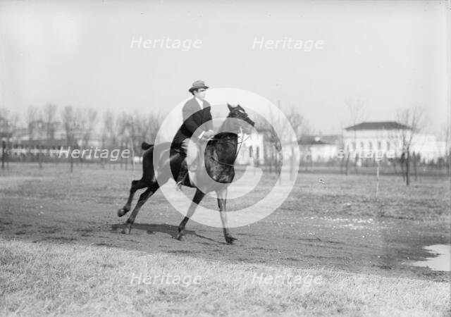 Wrisley Brown, Attorney - Riding, 1914. Creator: Harris & Ewing.