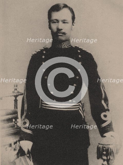 The young Mori Ogai (1862-1922) in Germany after his appointment to first class military doctor, 188 Creator: Anonymous.