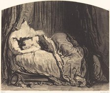 After the Pardon (Il lui sera beaucoup pardonne parce qu'elle a beaucoup danse), 1847/1856. Creator: Paul Gavarni.