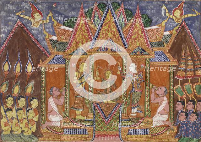 Vessantara Jataka, Chapter 1, 1920-1940. Creator: Unknown.