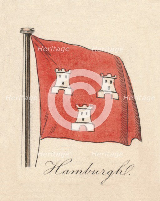 'Hamburgh', 1838. Artist: Unknown.