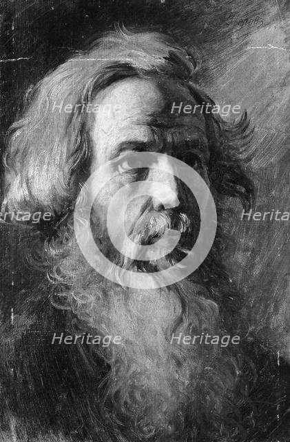 Head of a Man, possibly ca. 1870-82. Creator: Vasily Perov.