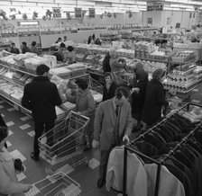 The ASDA supermarket in Rotherham, South Yorkshire, 1969. Artist: Michael Walters