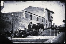 Cyprus, a camel caravan,  1981 (from a negative of 1878). Creator: John Thomson.