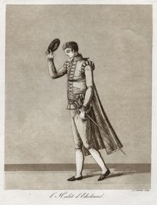 "L'Habit d'Ekolsund" - Lord in Gustaf III's so-called Ekolsundsdräkt, 1780s.  Creator: J F Martin.