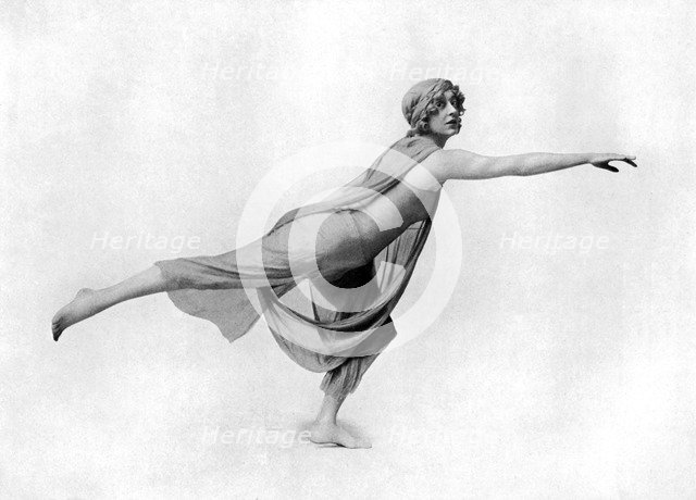 'Barefooted Dancing After The Greek Style', c1913. Artist: White Studios