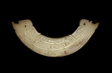 Arc-shaped pendant (huang), Western Zhou period, 9th/8th century B.C. Creator: Unknown.