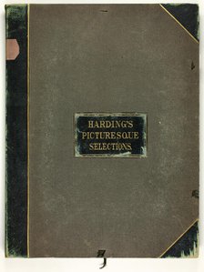 Picturesque Selections: Cover, from Picturesque Selections, c. 1860. Creator: James Duffield Harding.