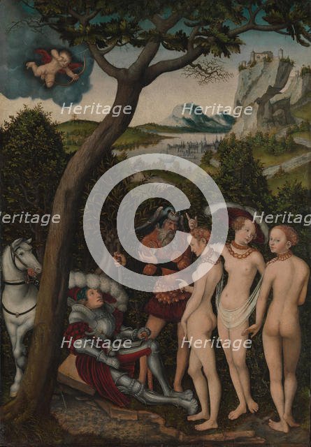 The Judgment of Paris, ca. 1528. Creator: Lucas Cranach the Elder.