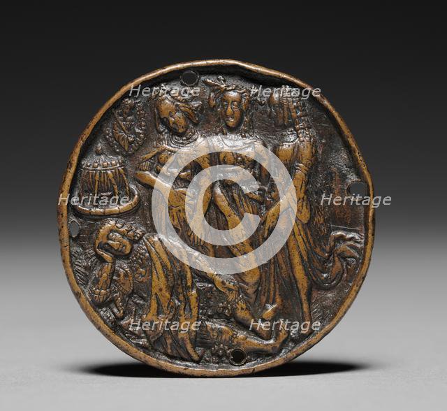 Legend of Alfred III, King of Mercia, late 1400s. Creator: Unknown.