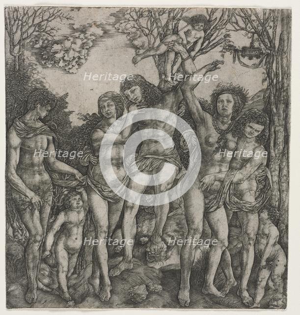 Allegory of Carnal Love, c. 1530. Creator: Cristofano Robetta (Italian, 1462-after 1534).