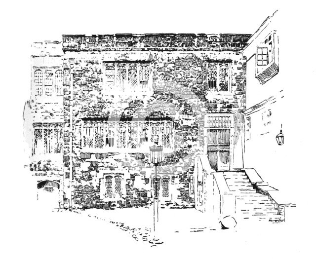 'Jerusalem Chamber. Abbot's Residence, Westminster', c1897. Artist: William Patten.