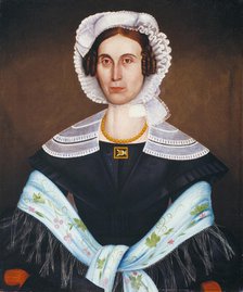 Mary P. Fiske, 1838. Creator: John Wilkie.