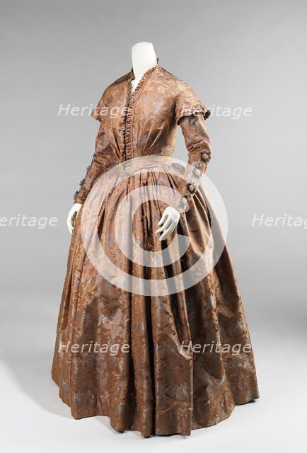 Evening ensemble, American, 1845-50. Creator: Unknown.