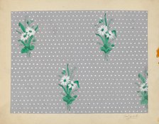 Wall Paper, c. 1937. Creator: Karl Joubert.