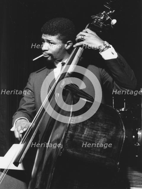 Charles Williams with the Count Basie Orchestra and Sarah Vaughan, London, 1963. Creator: Brian Foskett.