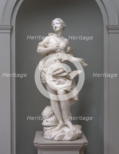 A Nereid, c. 1705/1715. Creator: Giuseppe Mazzuoli the Elder.