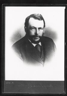 Portrait of Henry Isaac Rowntree, 1870. Artist: Unknown