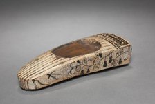 Inkstone in the Form of a Koto, 1600s. Creator: Unknown.