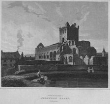 'South East View of Jedburgh Abbey. Roxburghshire', 1814. Artist: John Greig.