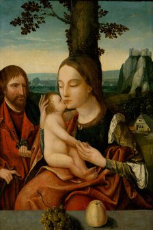 The Holy Family, 1530. Creator: Master of Antwerp (active ca. 1520).