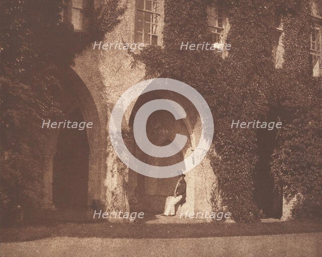 The Ancient Vestry, 1845. Creator: William Henry Fox Talbot.