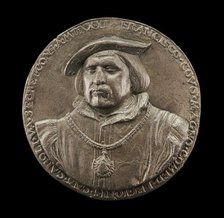 Francisco de los Cobos, c. 1475/1480-1547, Privy Counselor and Chancellor, Art Patron [obverse], 153 Creator: Christoph Weiditz.