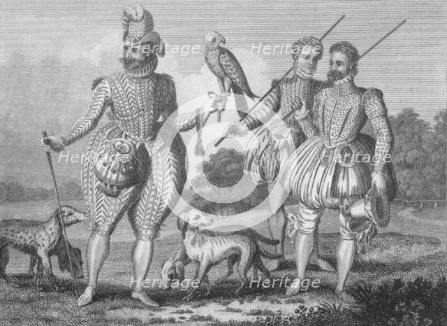 'A Sportsman of the 16th Century', (c1798). Creator: Unknown.