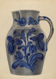 Pitcher, 1935/1942. Creator: Hedwig Emanuel.