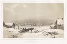 View of Mozhaysk on January 31, 1840, 1842. Creator: Adam, Jean-Victor Vincent (1801-1867).