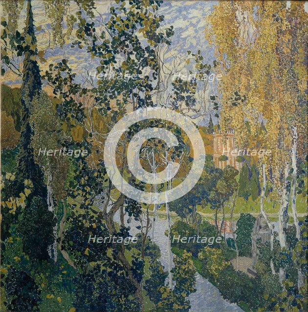 Landscape. Artist: Golovin, Alexander Yakovlevich (1863-1930)