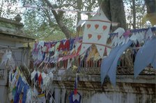 Sacred bo-tree at Anuradhapura in Sri Lanka. Artist: Unknown