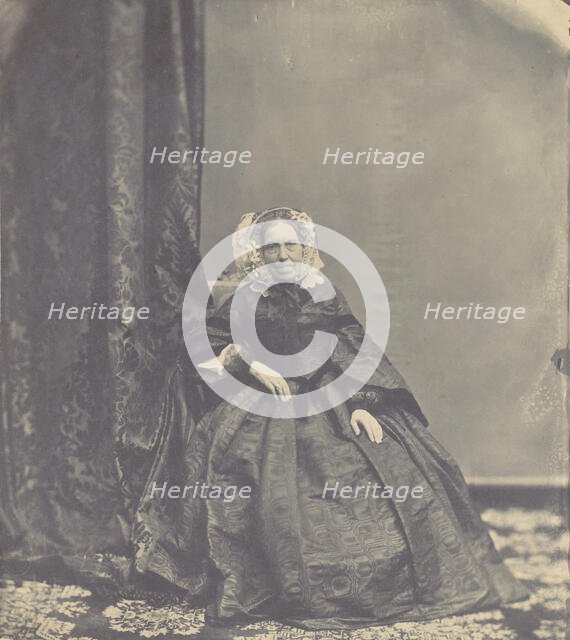 Gröfin Auersperg, 1850s-60s. Creator: Franz Antoine.