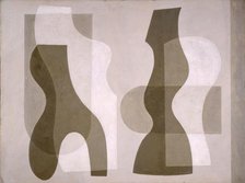 Superimposed Forms, 1938. Creator: Jessica Dismorr.