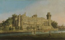 The South Façade of Warwick Castle, 1748. Creator: Canaletto.