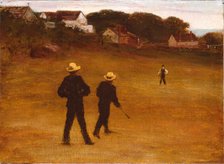 The Ball Players, c1877. Creator: William Morris Hunt.