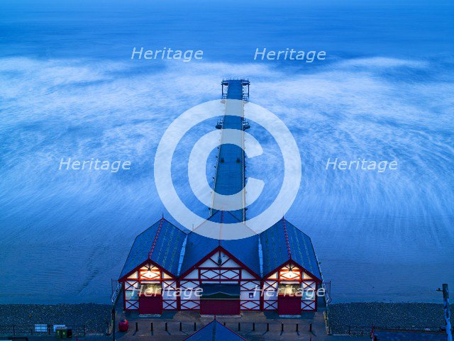 Saltburn Pier, North Yorkshire, 2007. Creator: Mike Kipling.