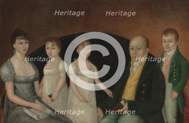 Family Group, c. 1800. Creator: Joshua Johnson.