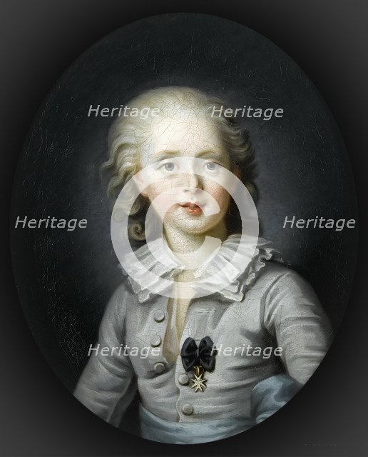 Louis Antoine of France, Duke of Angoulême (1775-1844). Artist: Filleul, Anne-Rosalie (1752-1794)