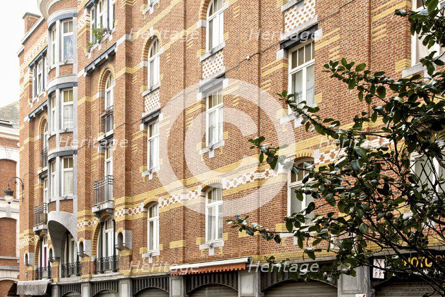 Cite Hellemans, Rue Blaes, Brussels, Belgium, (c1905-1914), c2014-2017. Artist: Alan John Ainsworth.