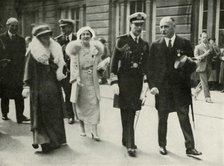'Their Majesties at Edinburgh During the Jubilee Celebrations of King George V' 1935, 1937. Creator: Unknown.