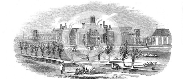 Reading Gaol, Berkshire, England, 1844. Artist: Unknown