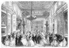 The Duchess of Sutherland's assembly at Stafford House in honour of Garibaldi, 1864. Creator: Unknown.