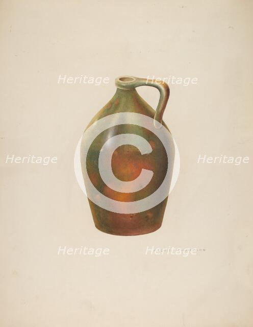 Galena Jug, 1941. Creator: Archie Thompson.